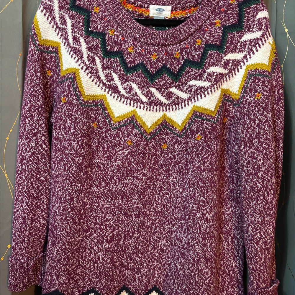 Old Navy Women’s Multicolored Sweater